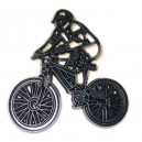 MOUNTAIN BIKE AND RIDER